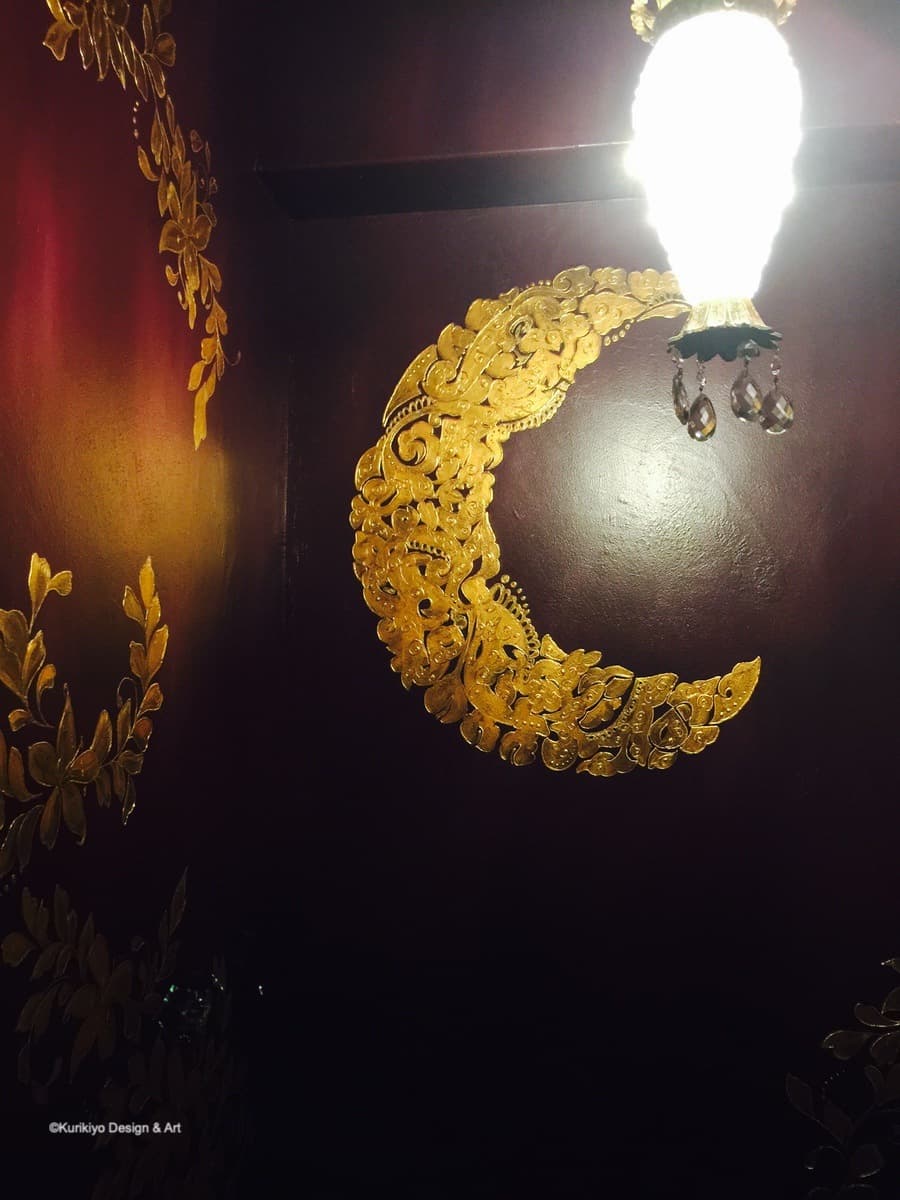 栗清デザイン　壁画　神戸