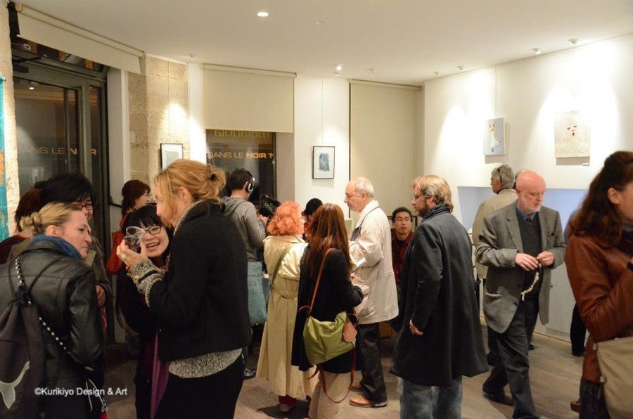 展示会　栗清　パリ