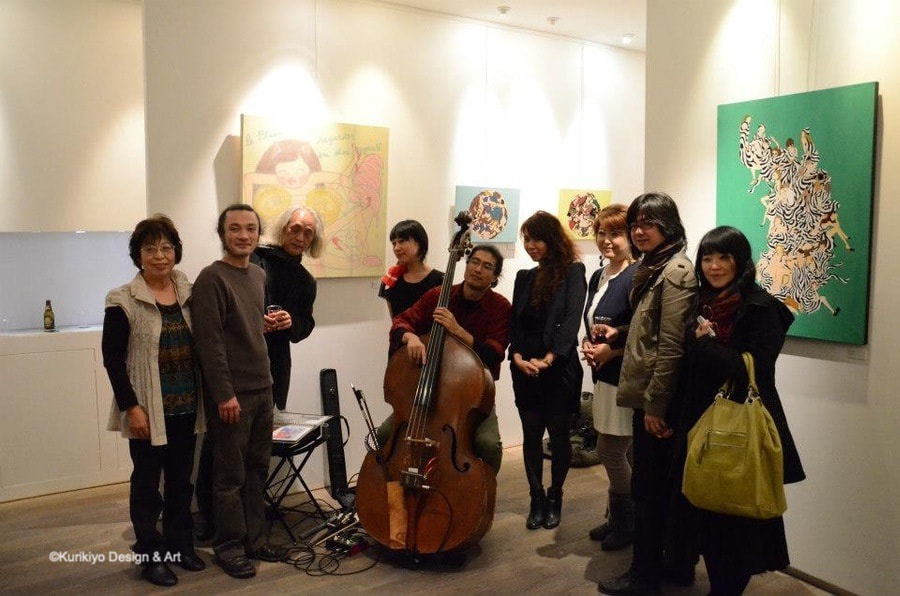 展示会　栗清　パリ